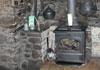 Old Fireplace at the Rising Sun Guesthouse